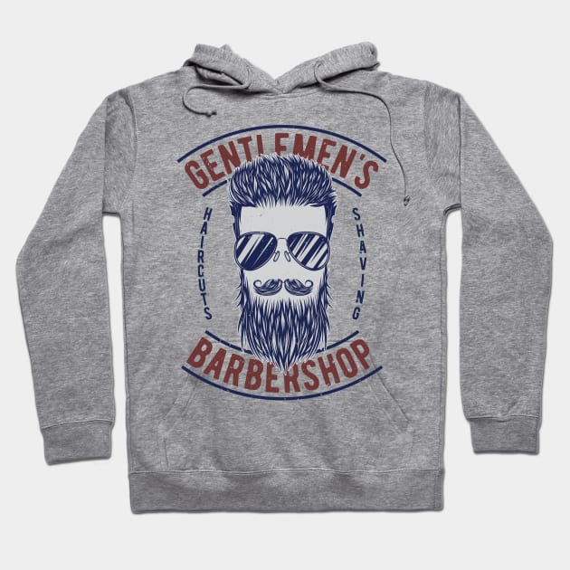 Gentlemen's Barbershop Hoodie by Verboten